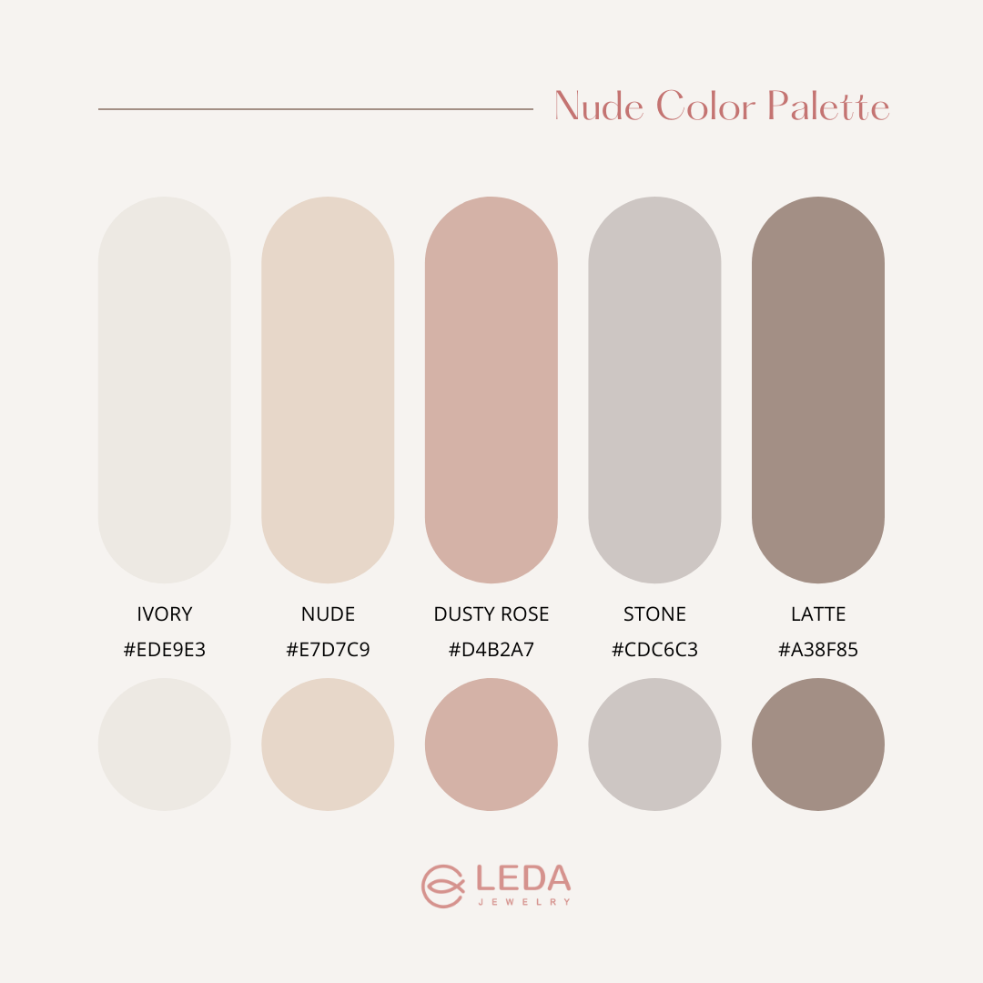 Nude Color palette แจกโทนสเรยบหร อบอน เอาไปใชยงไงกปง