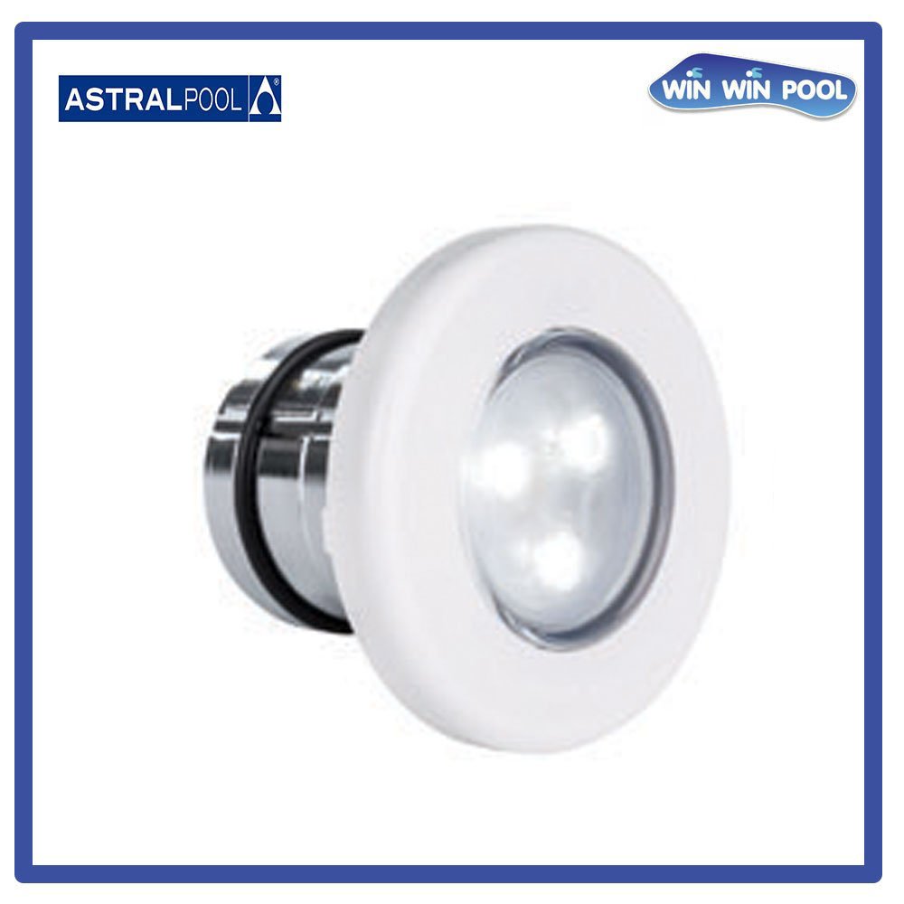 52134 ไฟ White Mini LED light w o niche for concrete pools ABS