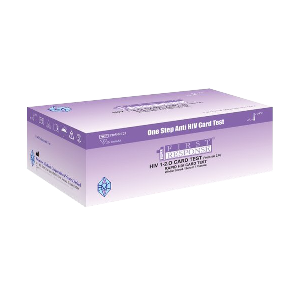HIV 1-2.O Card Test Kit by iMED laboratory