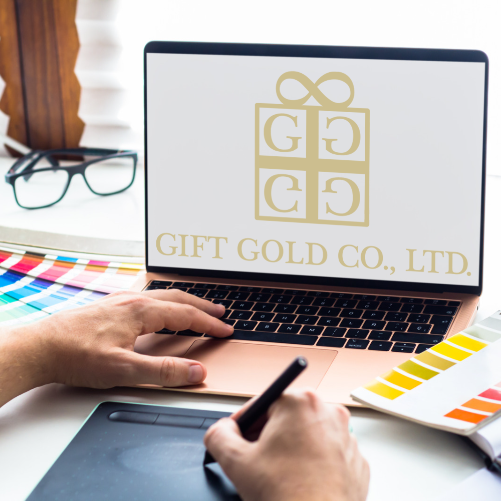 วางแบบโลโก้ และสรุปตัวอย่าง