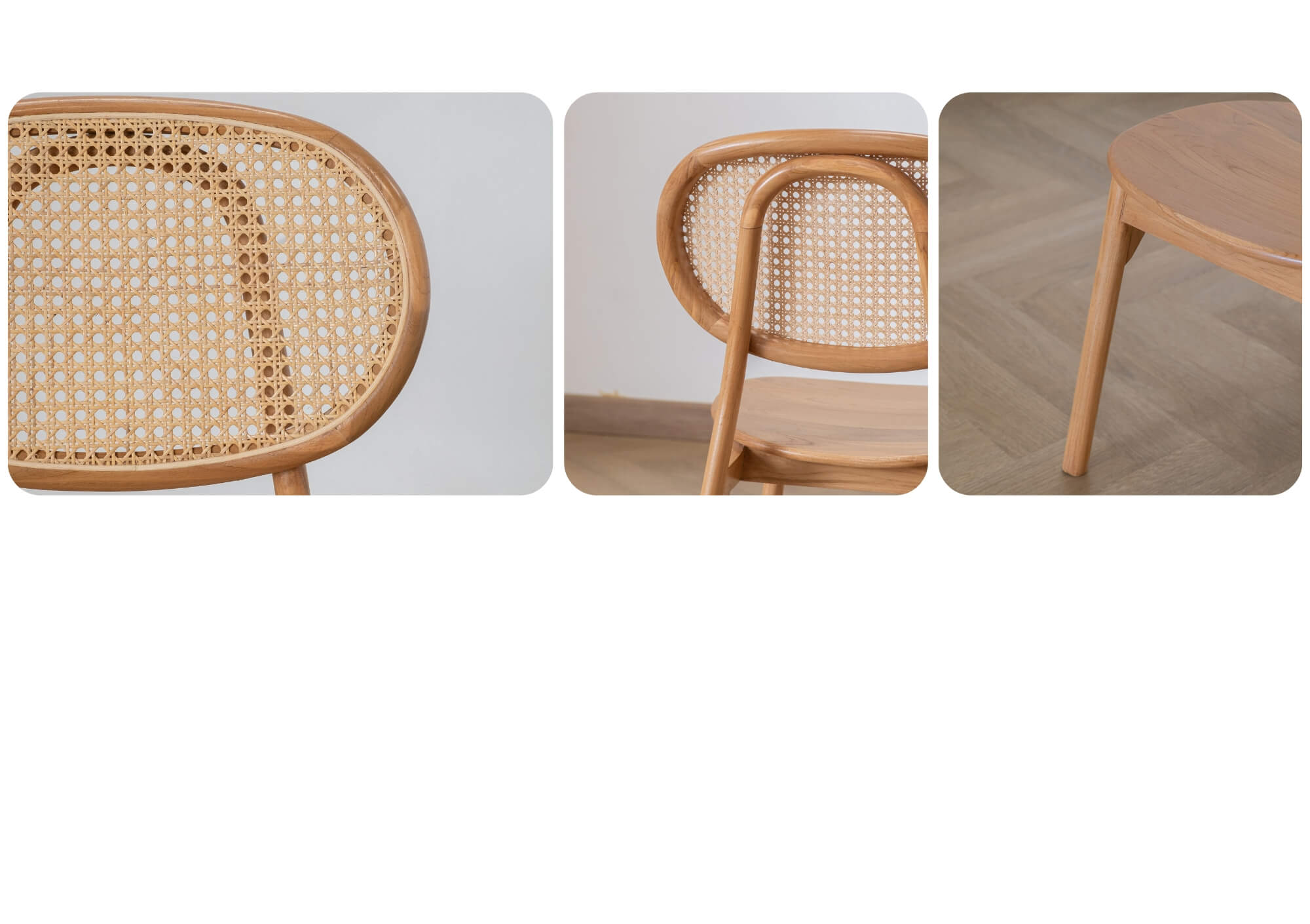 เก้าอี้หวายไม้สักแท้จาก Taweesak Furniture