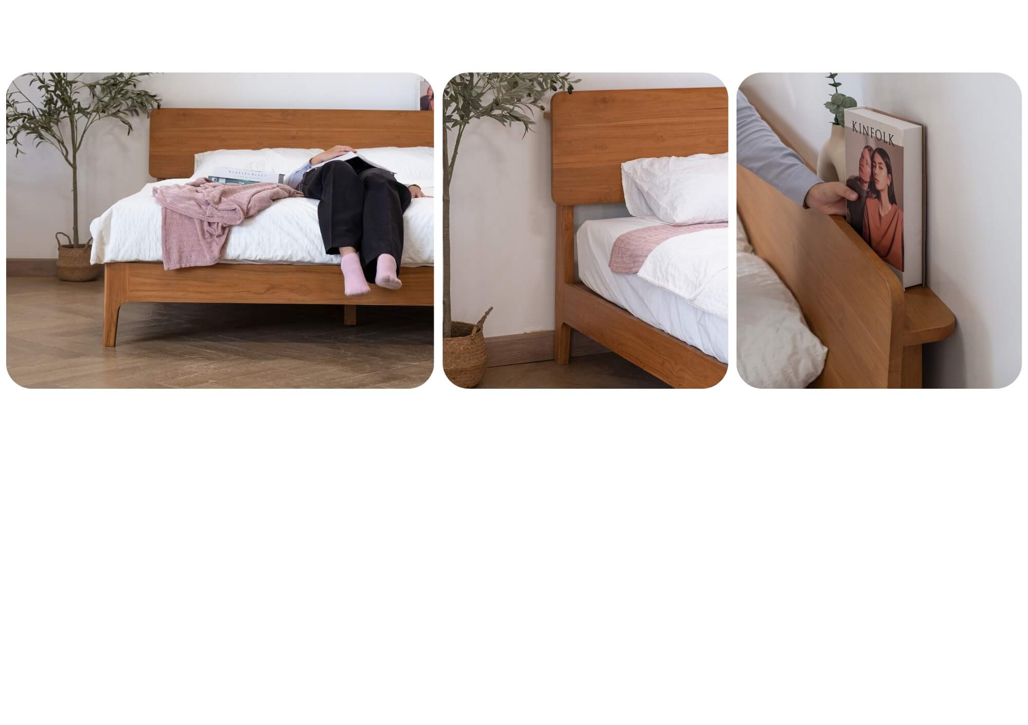 เตียงไม้สักแท้จาก Taweesak Furniture