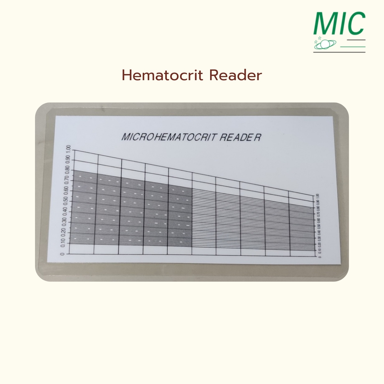 Hematocrit Reader