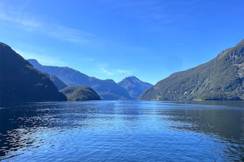 doubtful sound fjord view