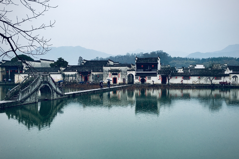 หมู่บ้านโบราณหงชุน มรดกโลกแห่งจีน