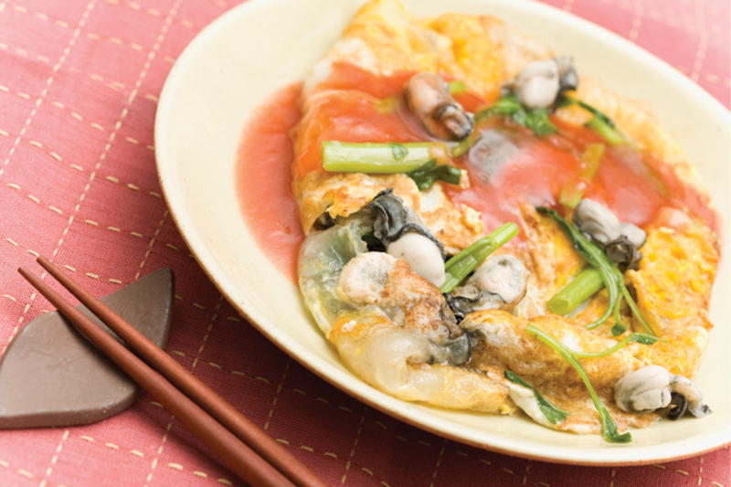 โออาเจี้ยน (ไข่เจียวหอยนางรม) เมนูเด็ดจากสตรีทฟู้ดไต้หวัน