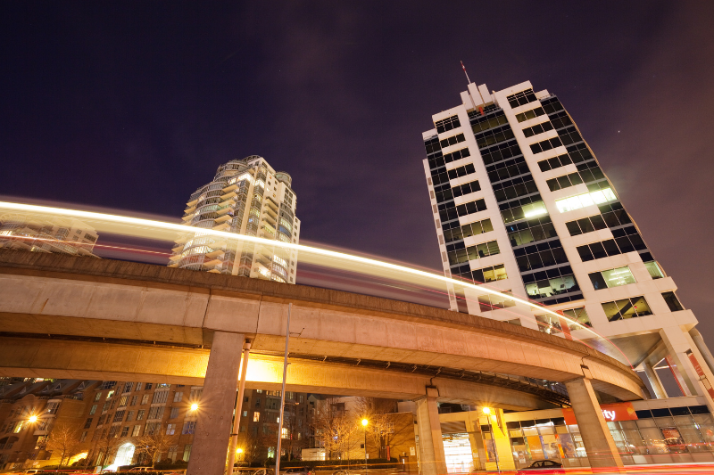 SkyTrain ระบบขนส่งสาธารณะในแวนคูเวอร์