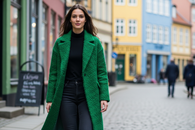 แฟชั่นการแต่งตัวเที่ยวหน้าหนาวในยุโรป ด้วยเสื้อโค้ทและรองเท้าบูท