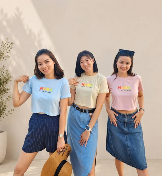 แบบเสื้อครอปสกรีนลายตามสั่ง