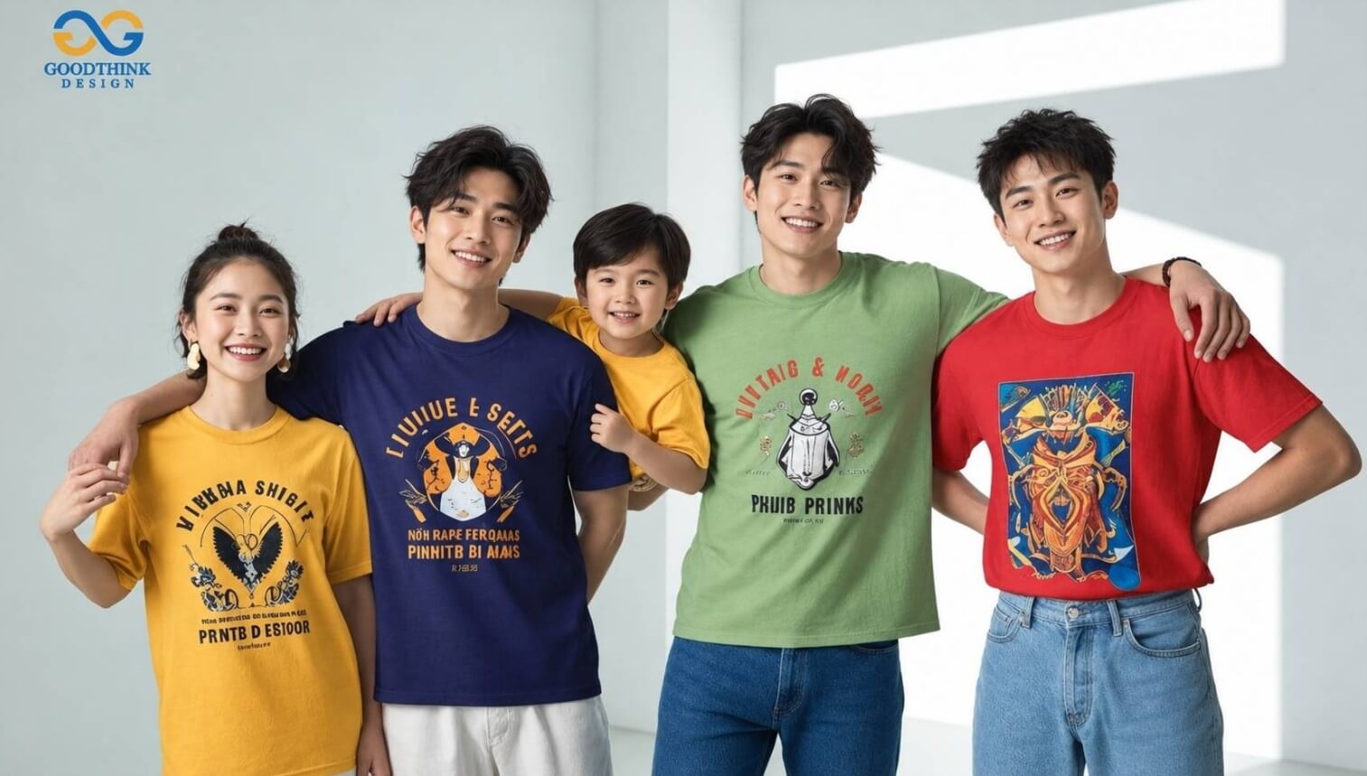 รีวิวใส่เสื้อยืดสกรีนลายตามแบบ