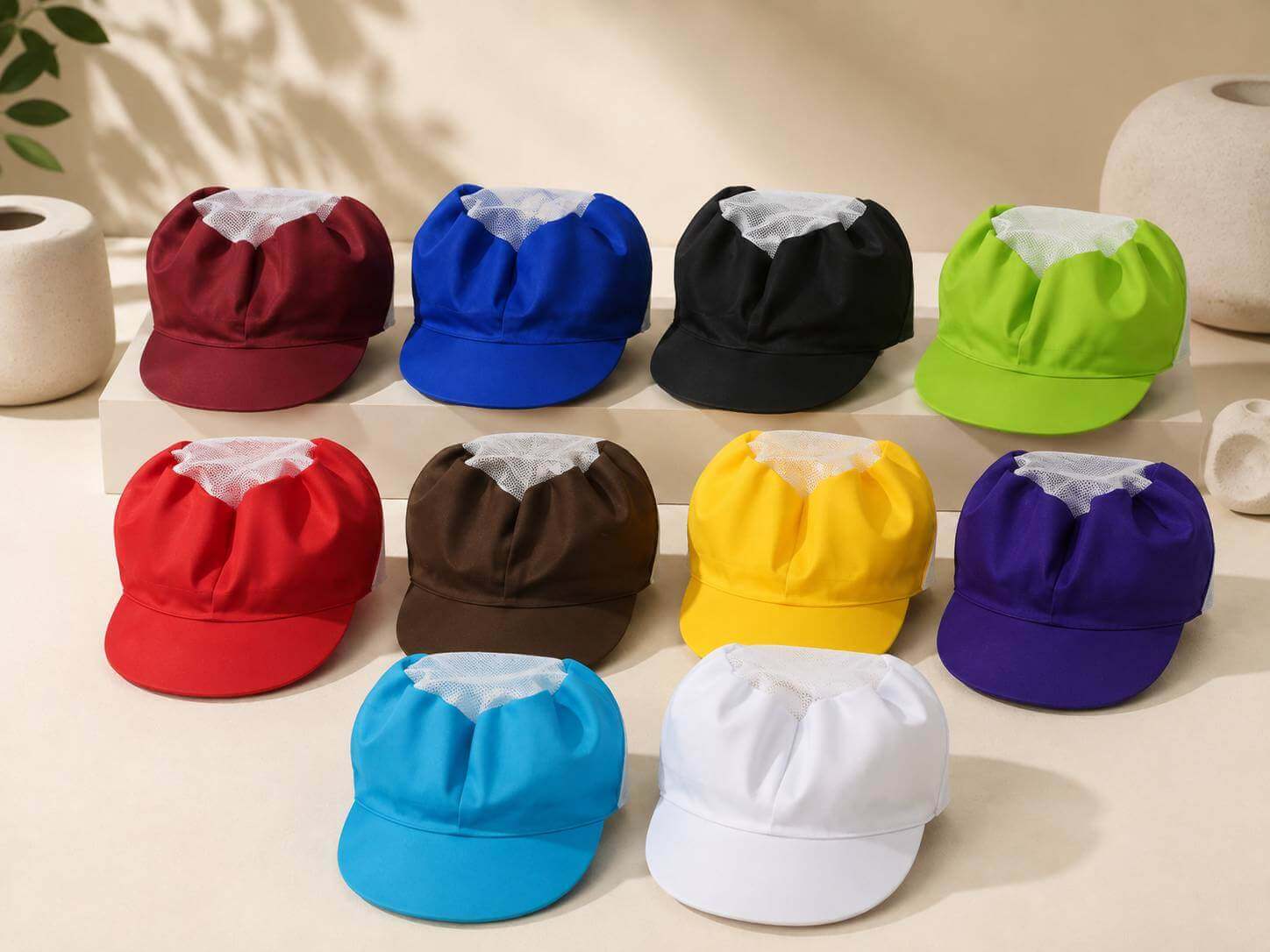 สีหมวกแม่ครัวทั้งหมด