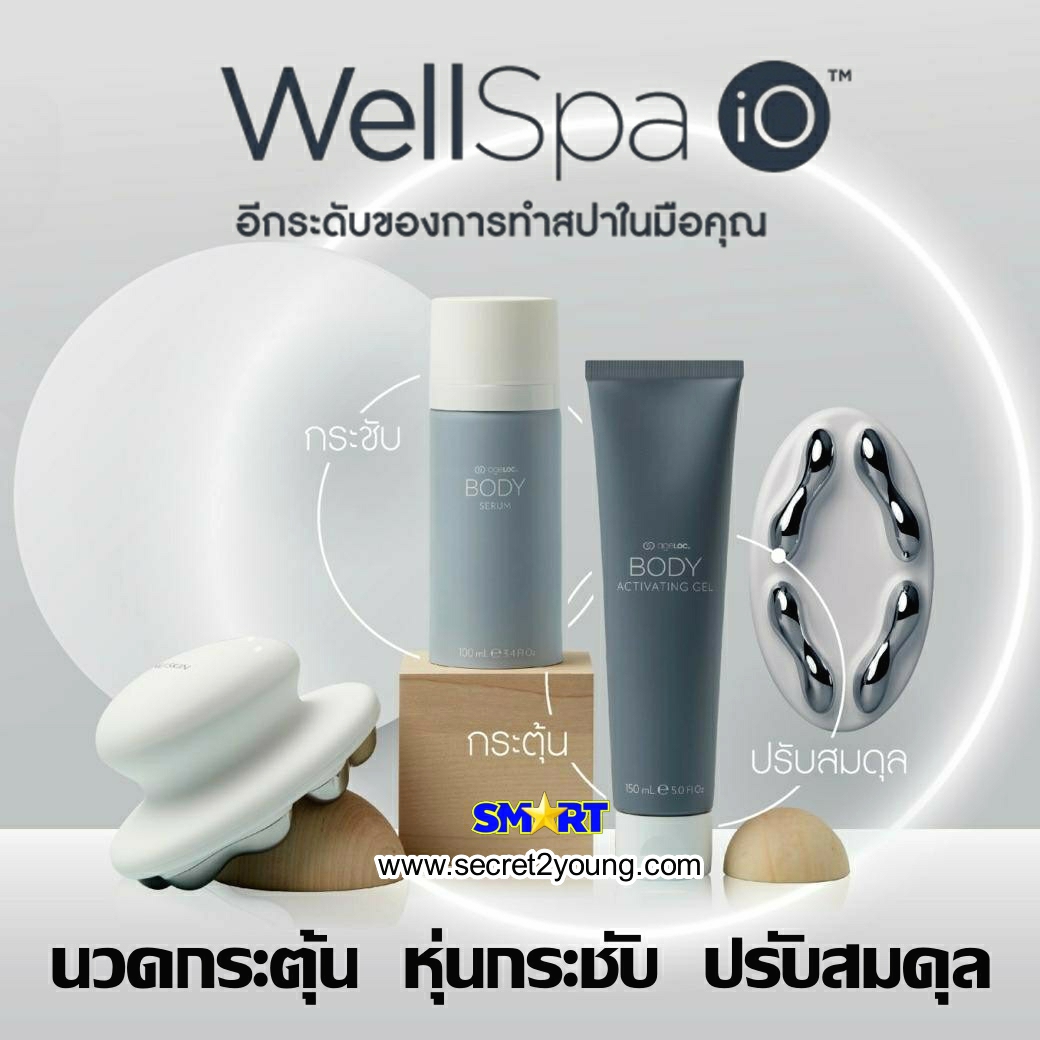 Sense Of Thai - Massage & Wellspa Nu Skin WellSpa iO เครื่องสลายไขมันใหม่ นู สกิน เวลสปา ไอโอ - secret2young