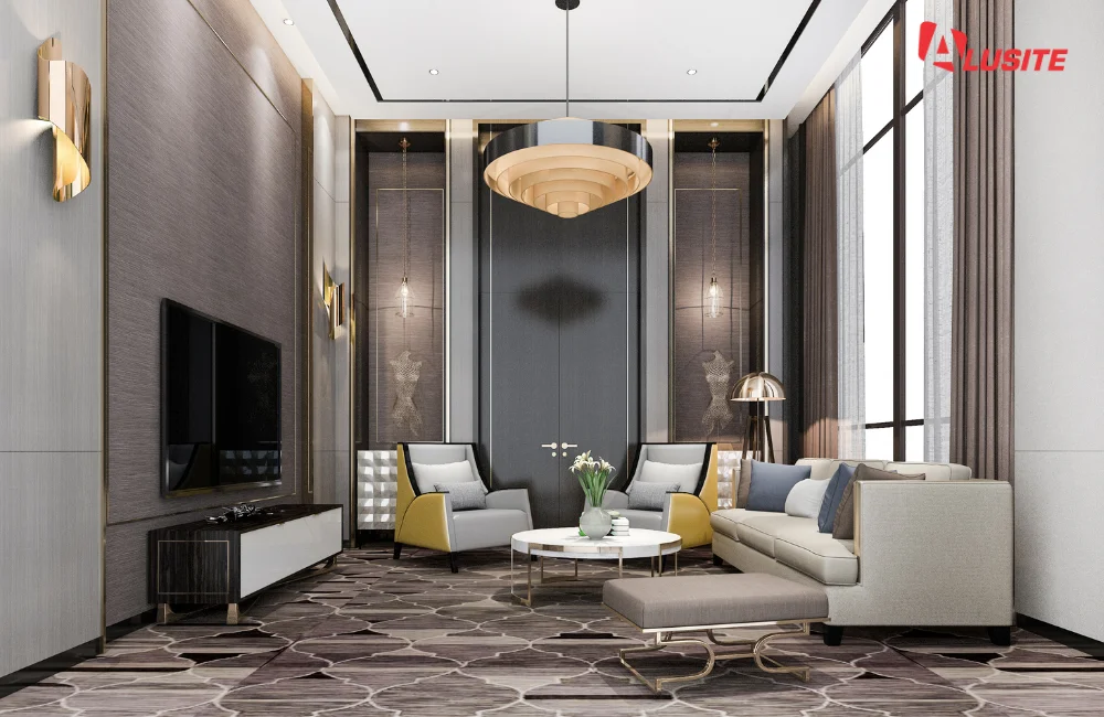 คิ้วกระเบื้องสีทอง อลูมิเนียม VS สแตนเลส