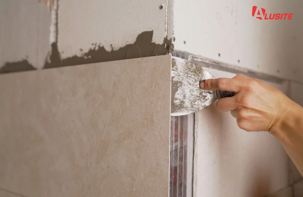 วิธีติดตั้งคิ้วกระเบื้องห้องน้ำ