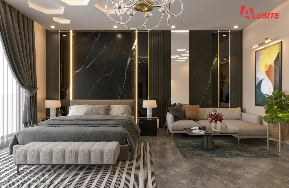 ไอเดียแมตช์คิ้วกระเบื้องสีทอง