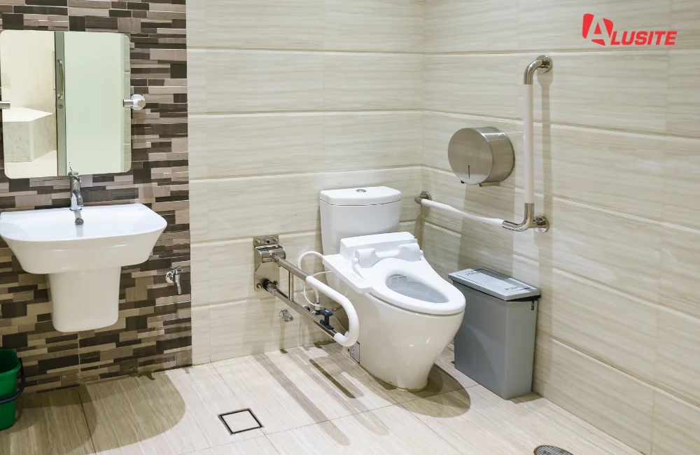 วัสดุพื้นห้องน้ำผู้สูงอายุต้องไม่ลื่น