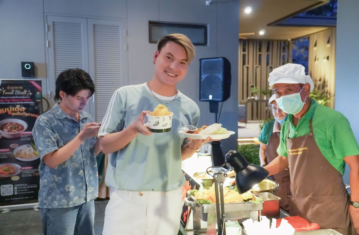 จัดเลี้ยงซุ้มอาหาร