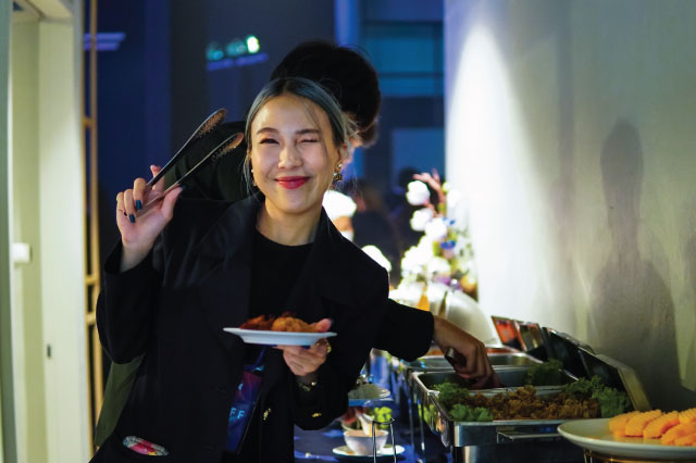 จัดเลี้ยงบุฟเฟ่ต์