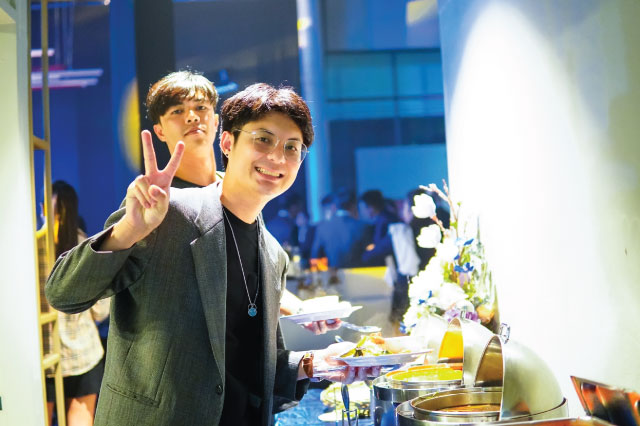 จัดเลี้ยงบุฟเฟ่ต์