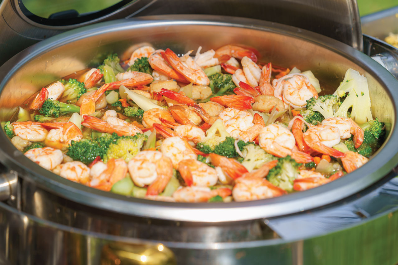 จัดเลี้ยงบุฟเฟ่ต์