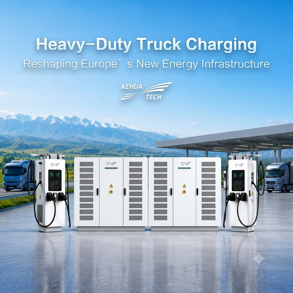 Heavy-Duty Truck Charging โครงสร้างพื้นฐานพลังงานใหม่ของยุโรปกำลังถูกเปลี่ยนโฉมโดยการชาร์จรถบรรทุกหนัก