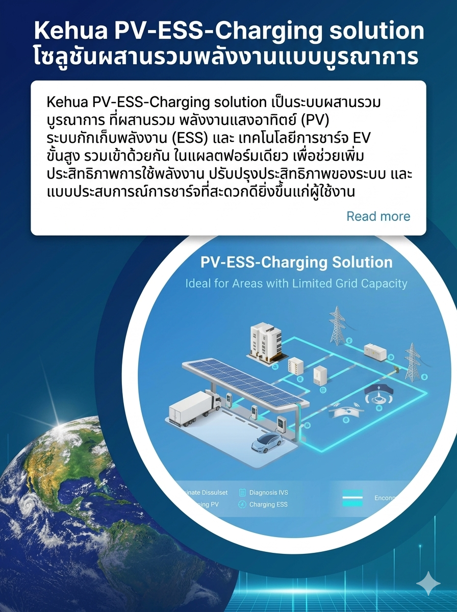 Kehua PV-ESS-Charging Solution
