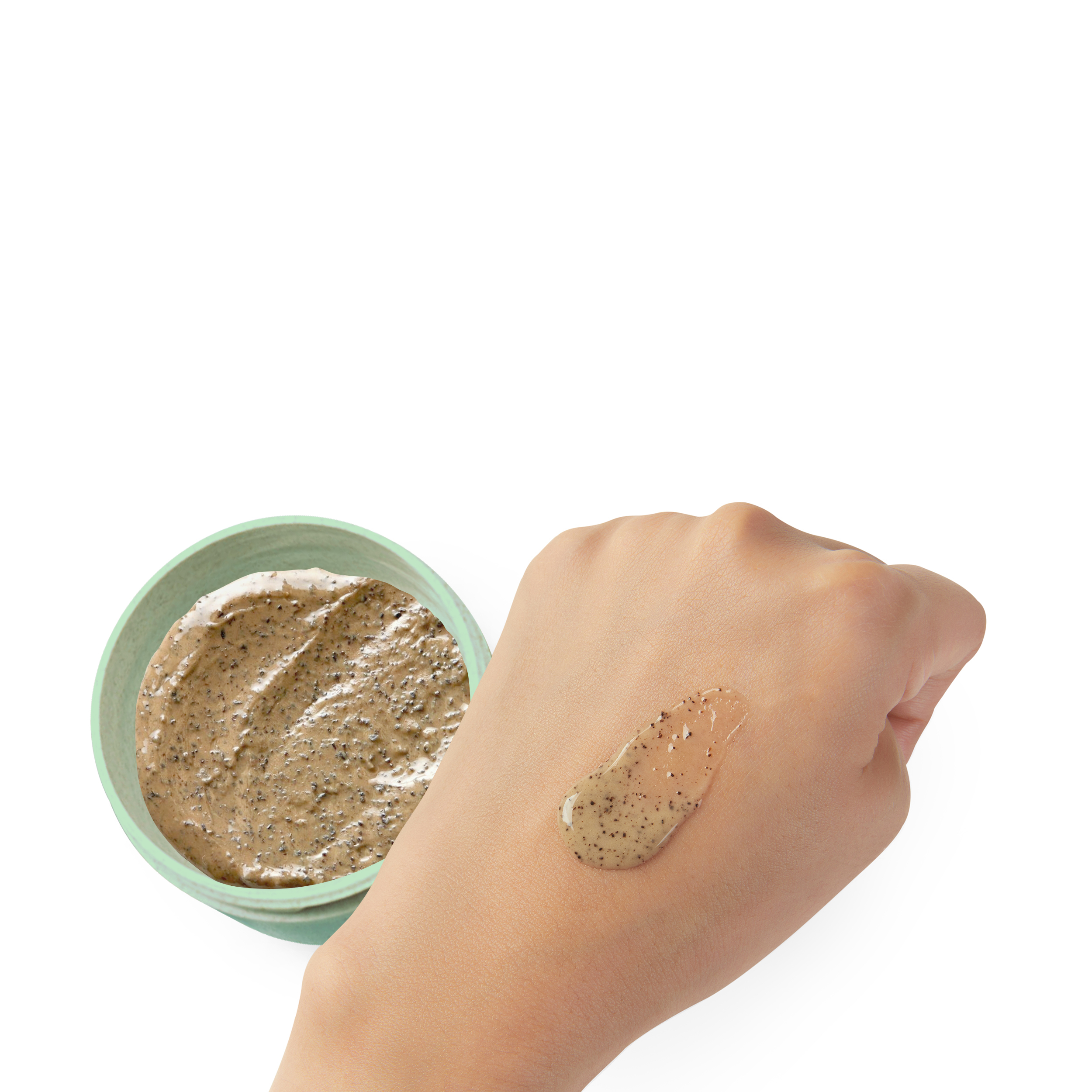 สครับผิวสำหรับผิวเเพ้ง่าย สครับผิวเพื่อช่วยผลัดเซลล์ผิวที่ตายเเล้วหลุดออกเหมาะสำหรับผิวบอบบาง