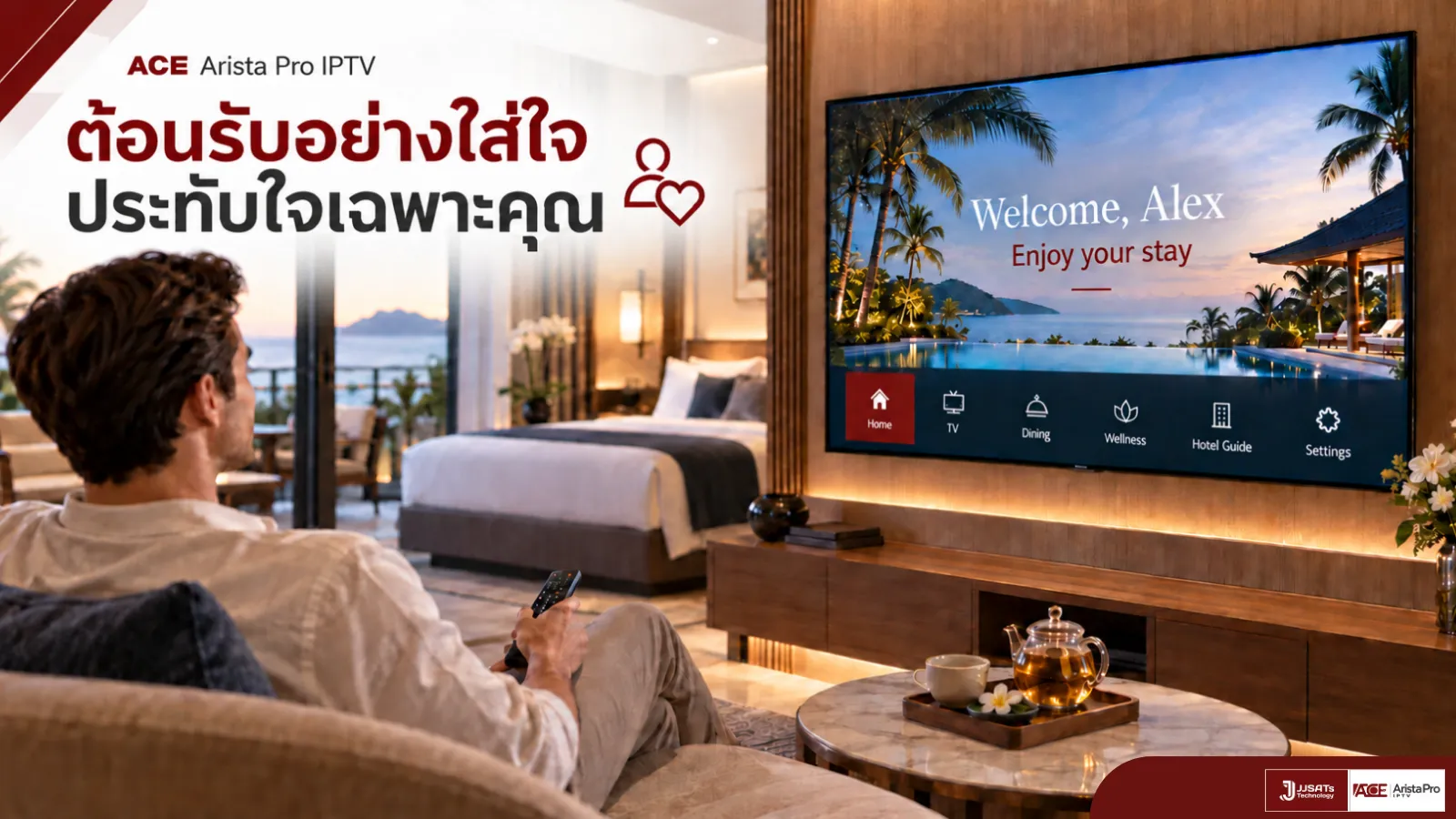 ACA Arista Pro Hotel IPTV on Google TV and Android TV | JJSATs