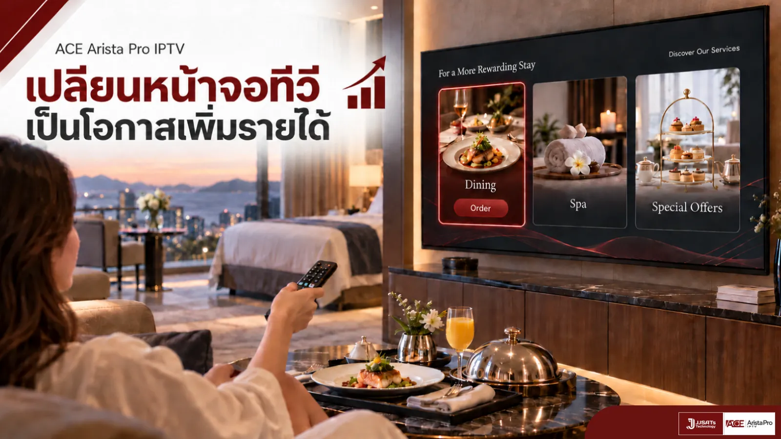 ACA Arista Pro Hotel IPTV on Google TV and Android TV | JJSATs