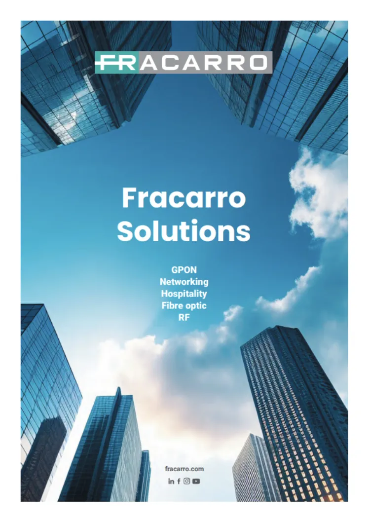 Brochure Fracarro solution | JJSATs