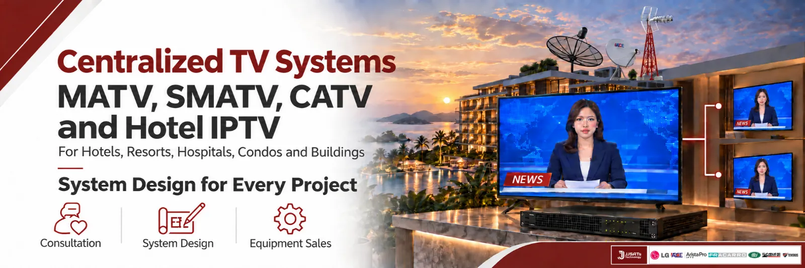 TV System MATV SMATV CATV Hotel IPTV | JJSATs