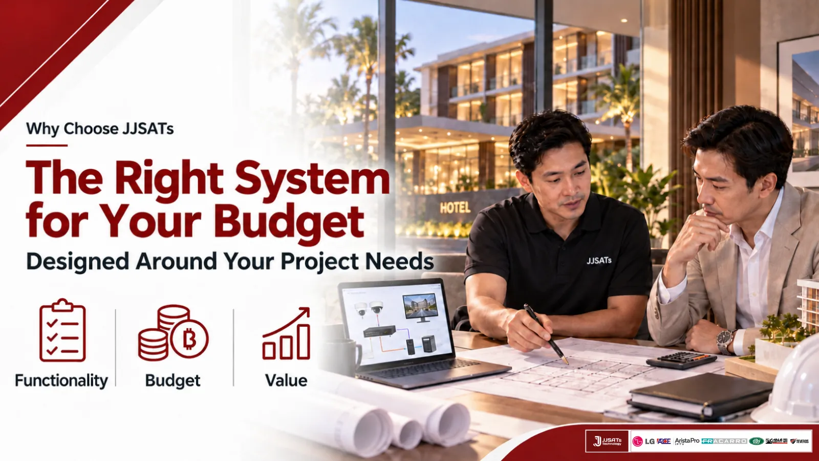 ระบบทีวีรวม MATV SMATV CATV และ Hotel IPTV | JJSATs