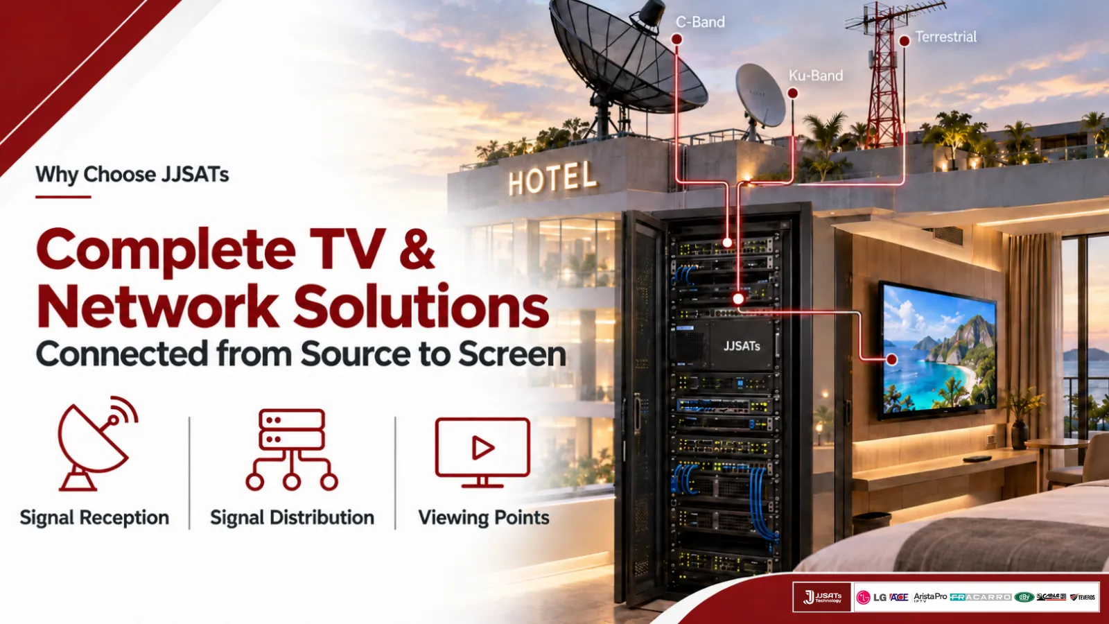 TV System MATV SMATV CATV Hotel IPTV | JJSATs