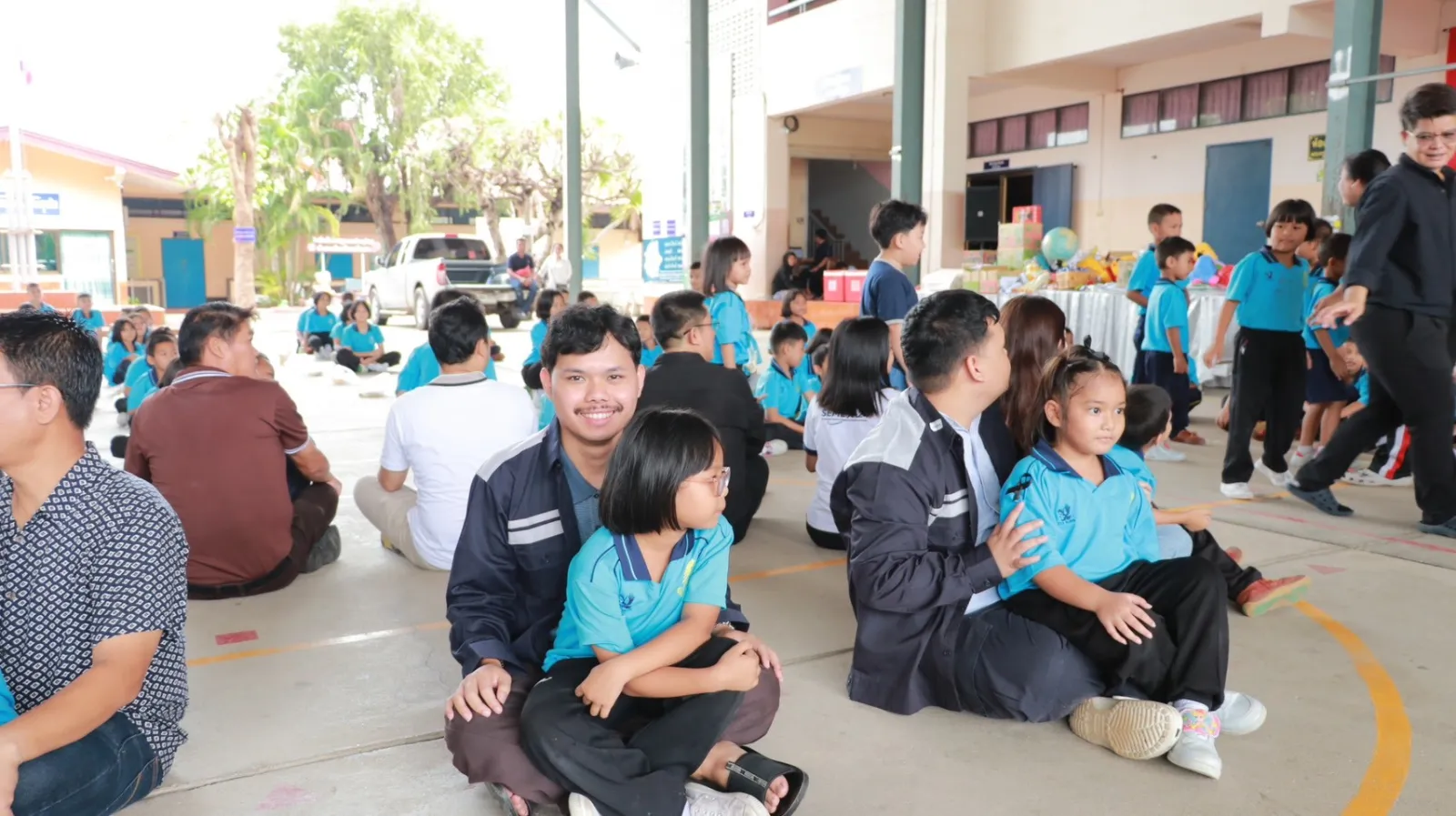 JJ Sat Technology Co., Ltd., in collaboration with Hi Solution of Technology Network Co., Ltd., organized a volunteer initiative titled “This Smile Is Given to the Younger Generation” at Wat Huai Moo School, Ratchaburi Province. – photo 3