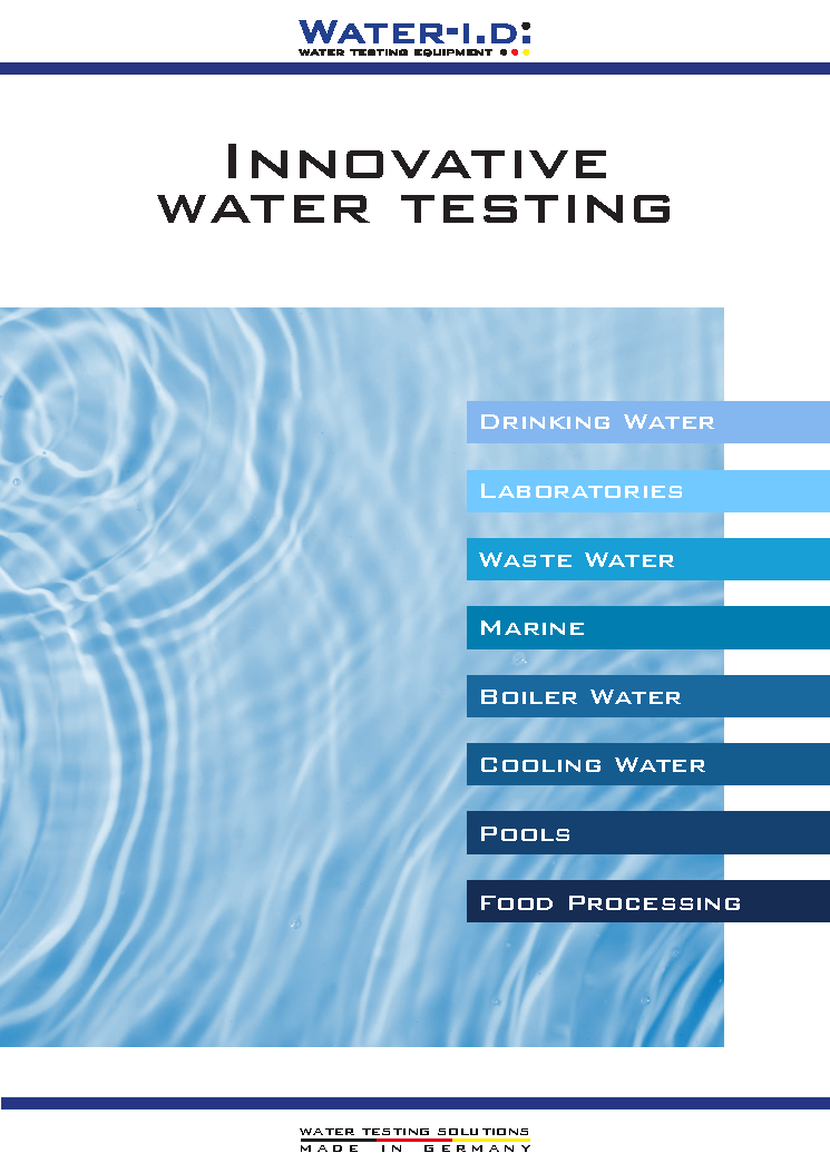 Water Product Code Product Catalog - Water ID