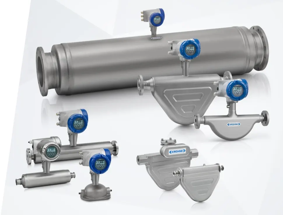 Coriolis flowmeters 