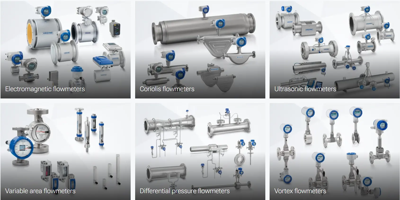 Flowmeters Krohne