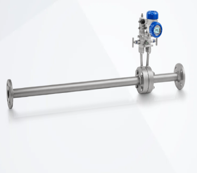 Integral orifice meter run assembly