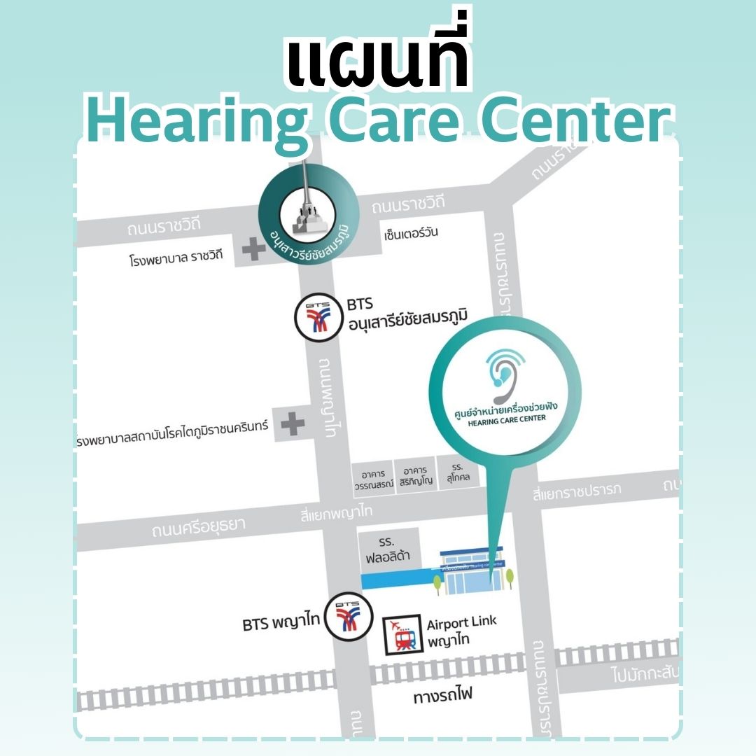 แผนที่เครื่องช่วยฟัง