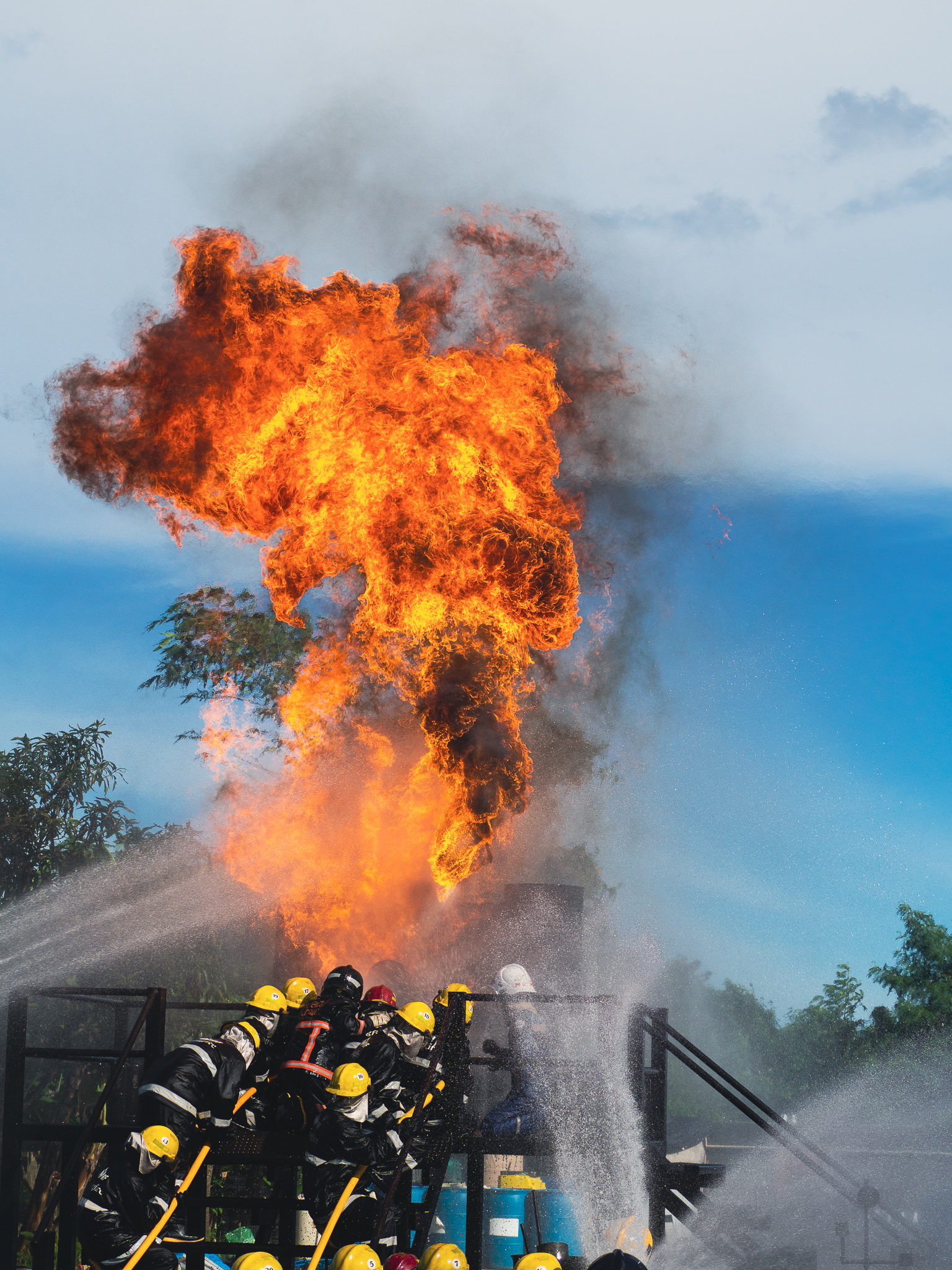 เทคนิคการดับเพลิง