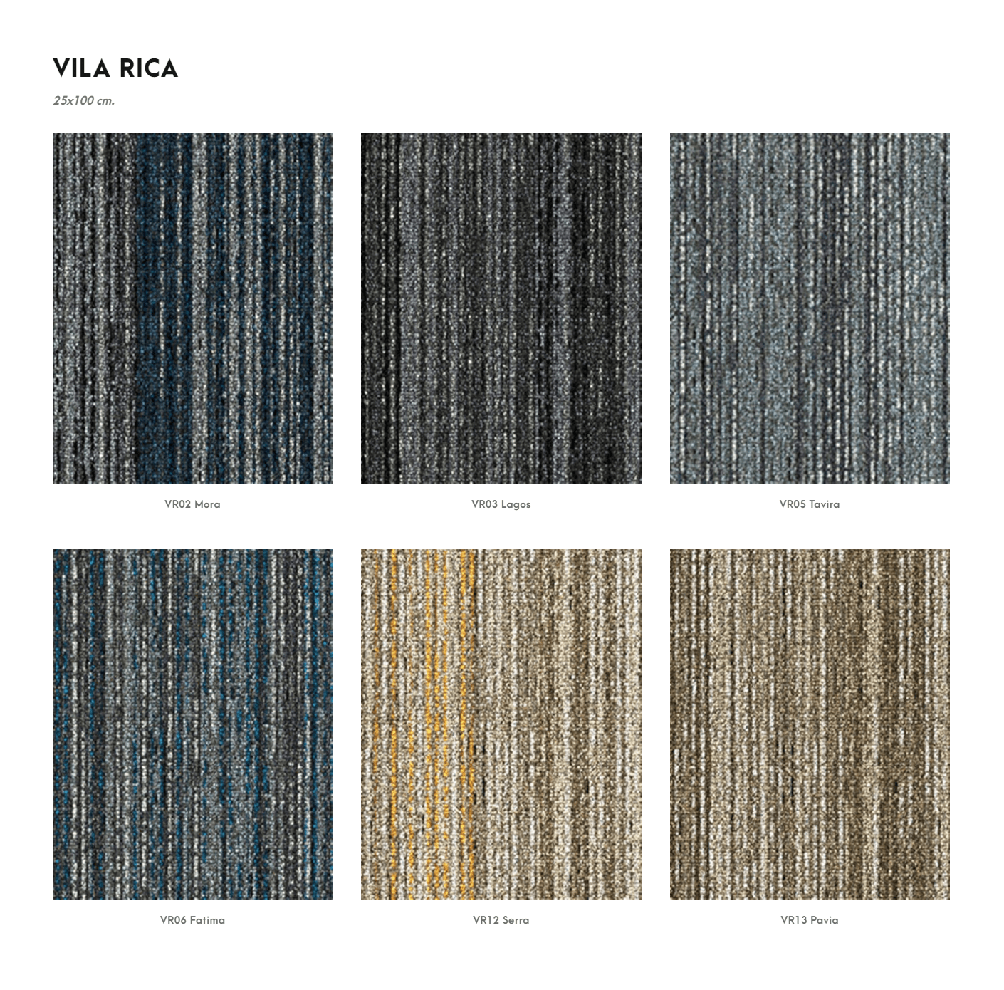 พรมแผ่นปูพื้นสำนักงานรุ่น Vila Rica
