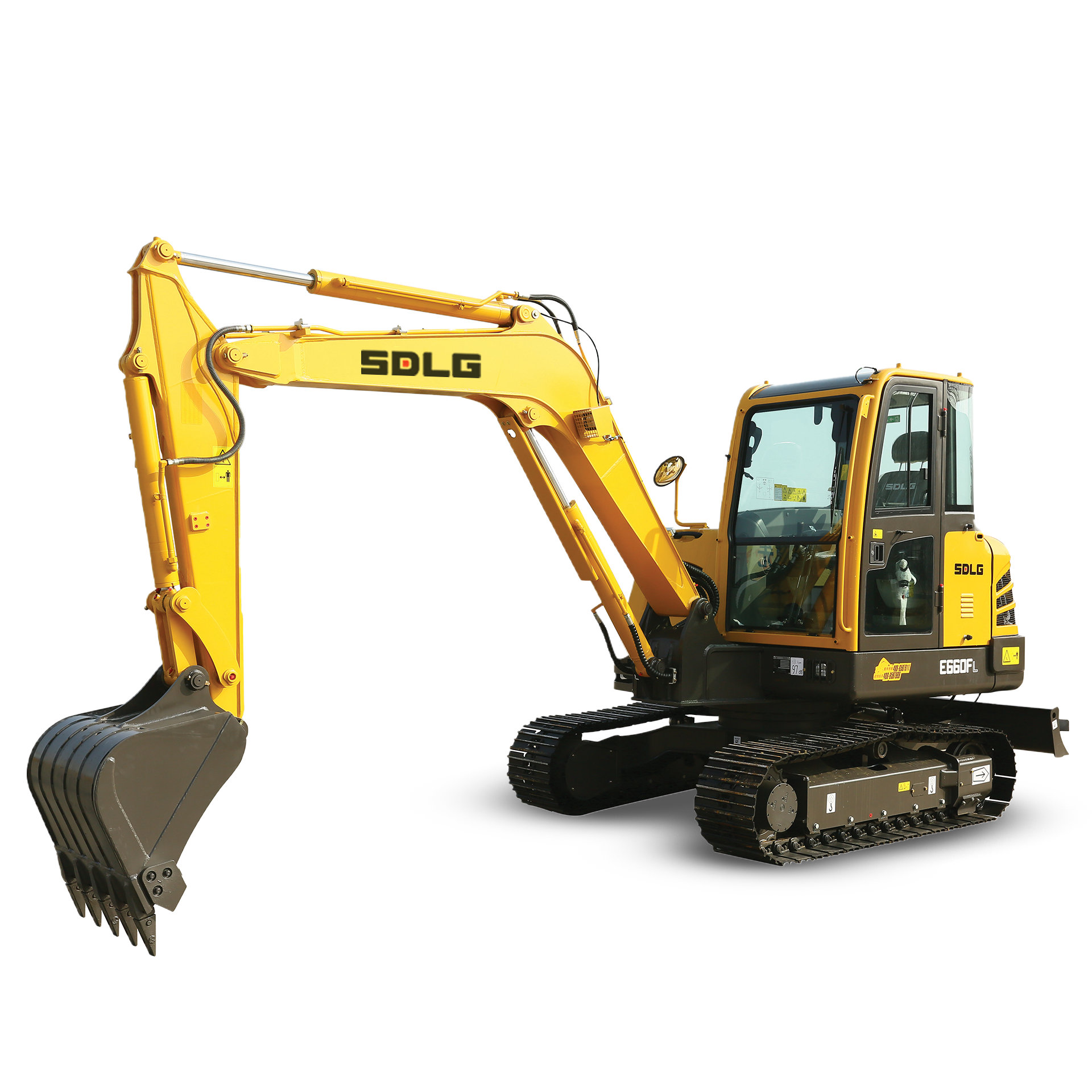 รถขุด, รถขุดเล็ก , รถขุด 6 ตัน