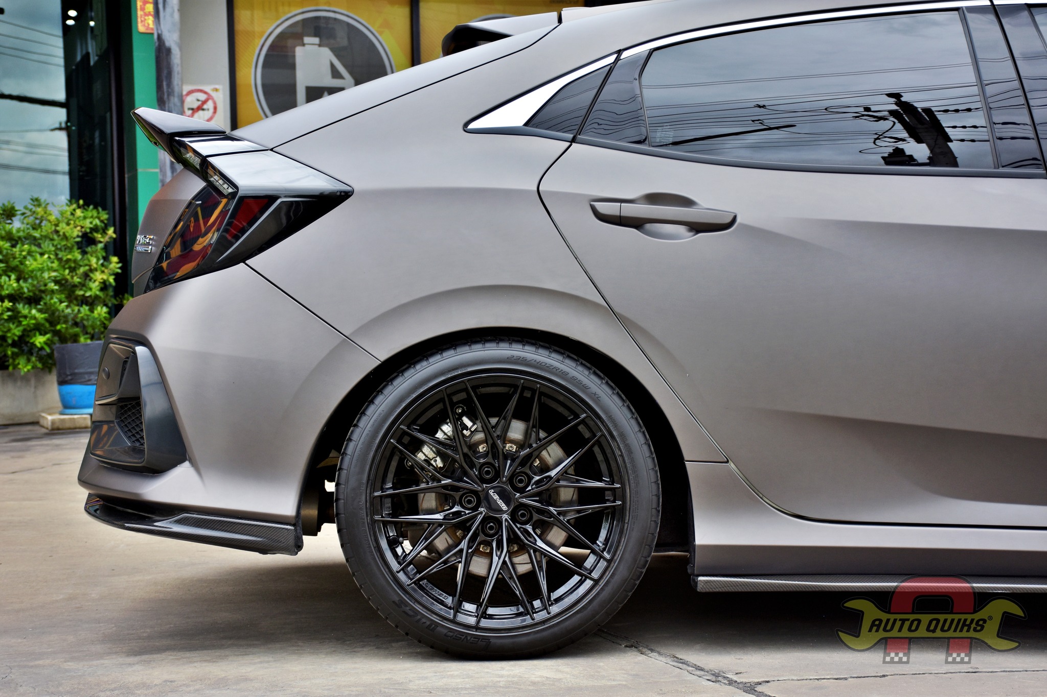 เปลี่ยนล้อ honda civic