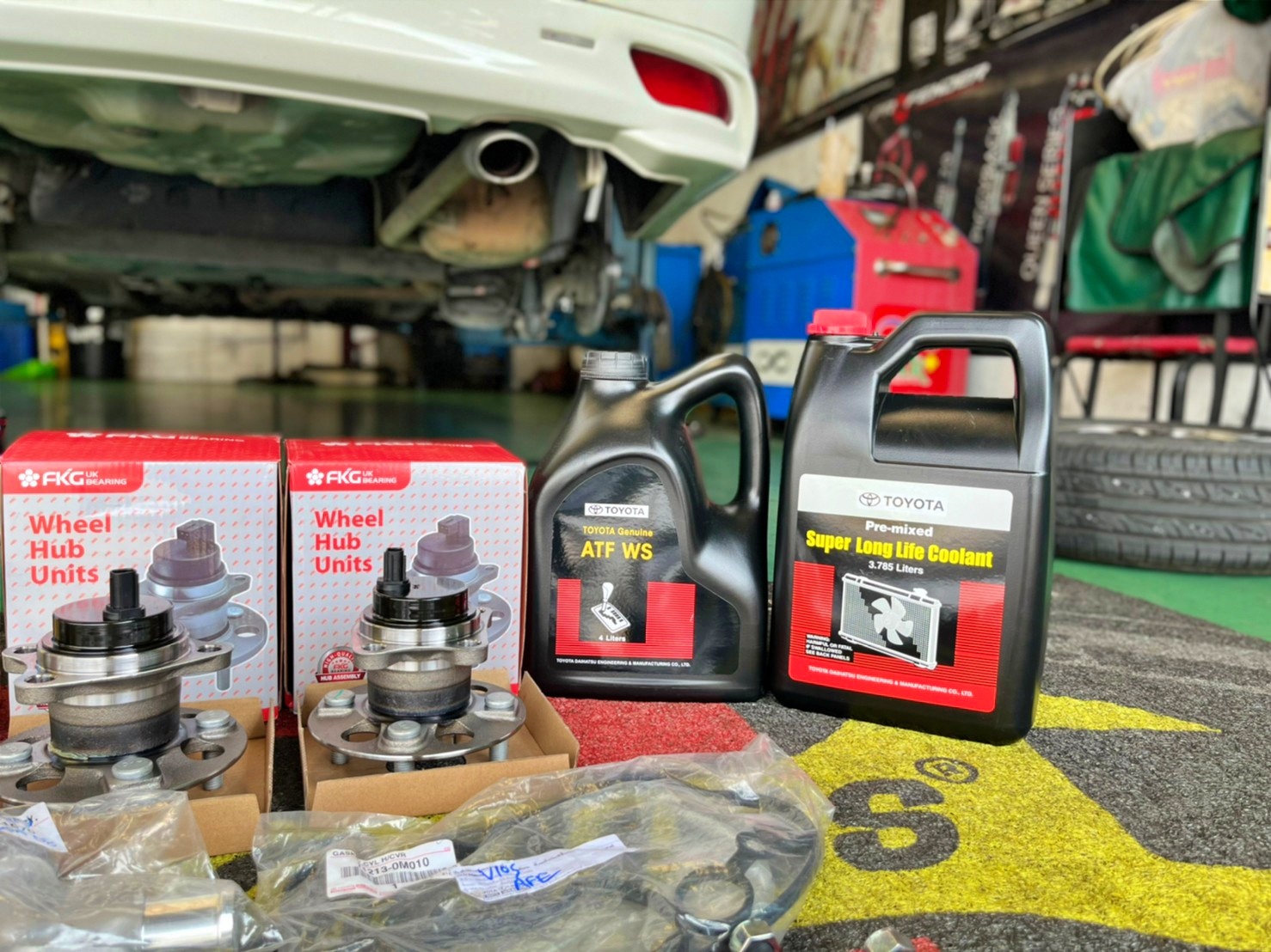 เปลี่ยนน้ำมันเกียร์ ฟอกเกียร์ ฟลัชเกียร์ด้วยเครื่อง