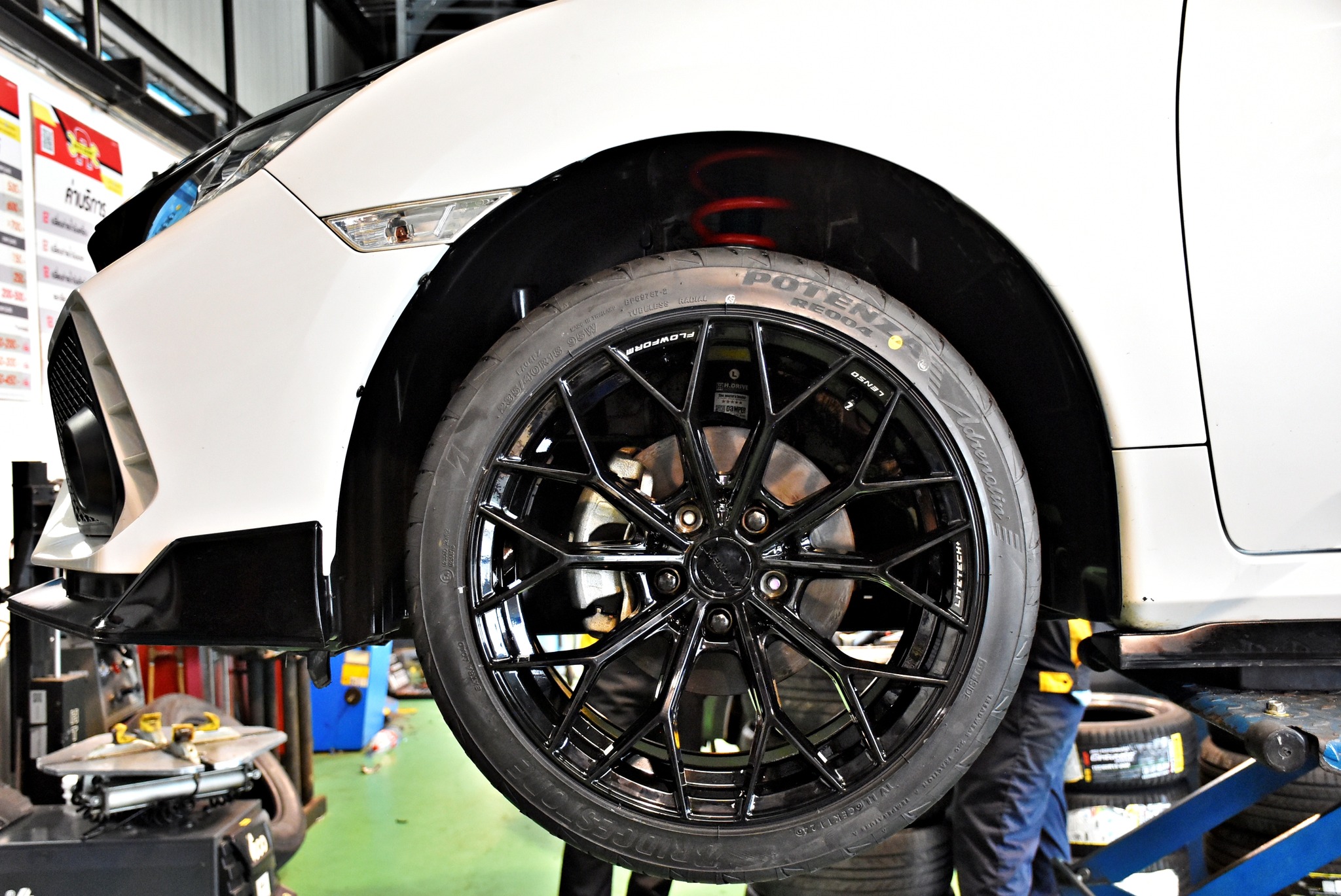 honda civic fc hdrive lenso vn hardrace