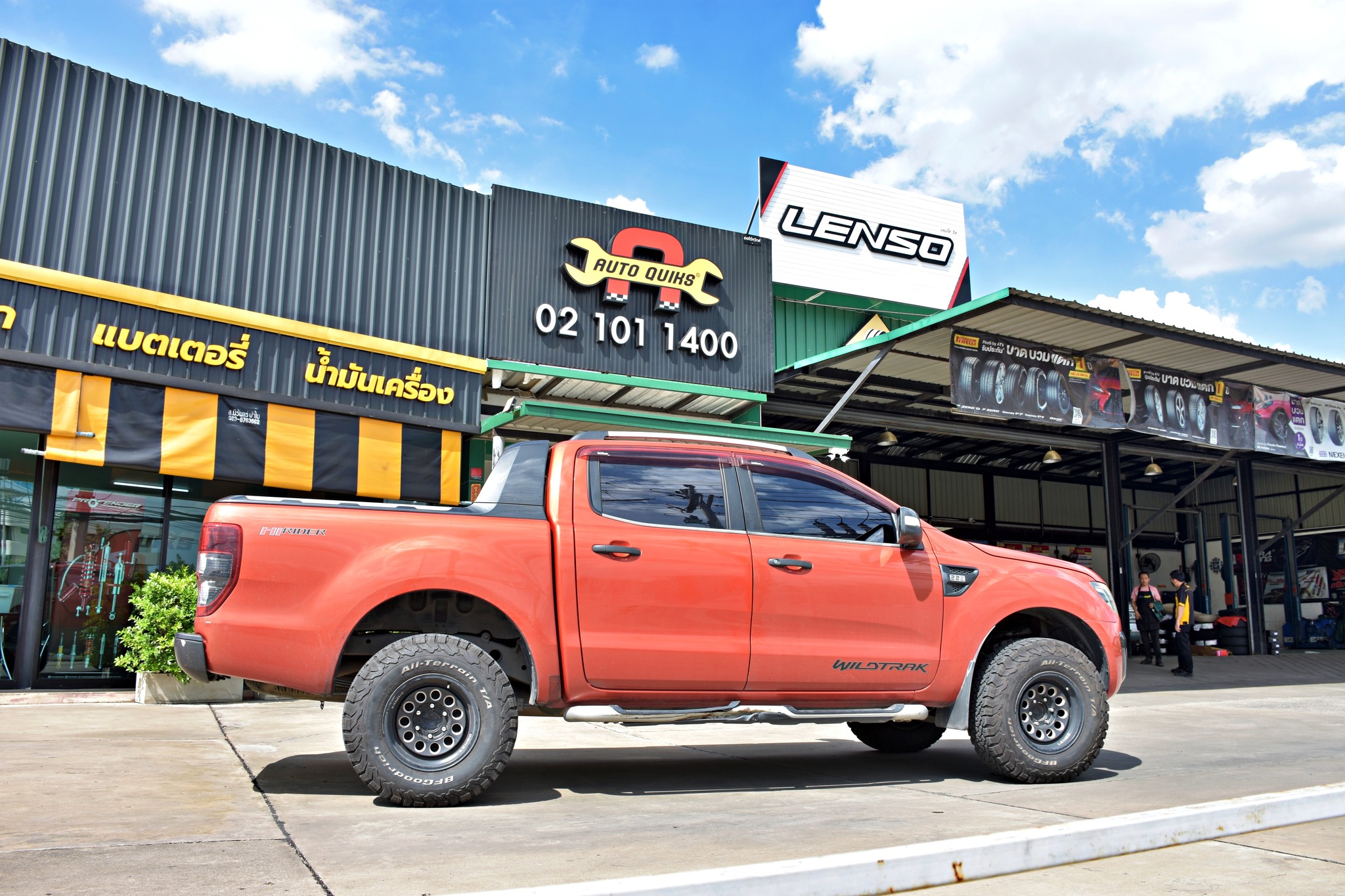 Ford Ranger T6 ProfenderPiggyback -Autoquiks รังสิต-ปทุมธานี