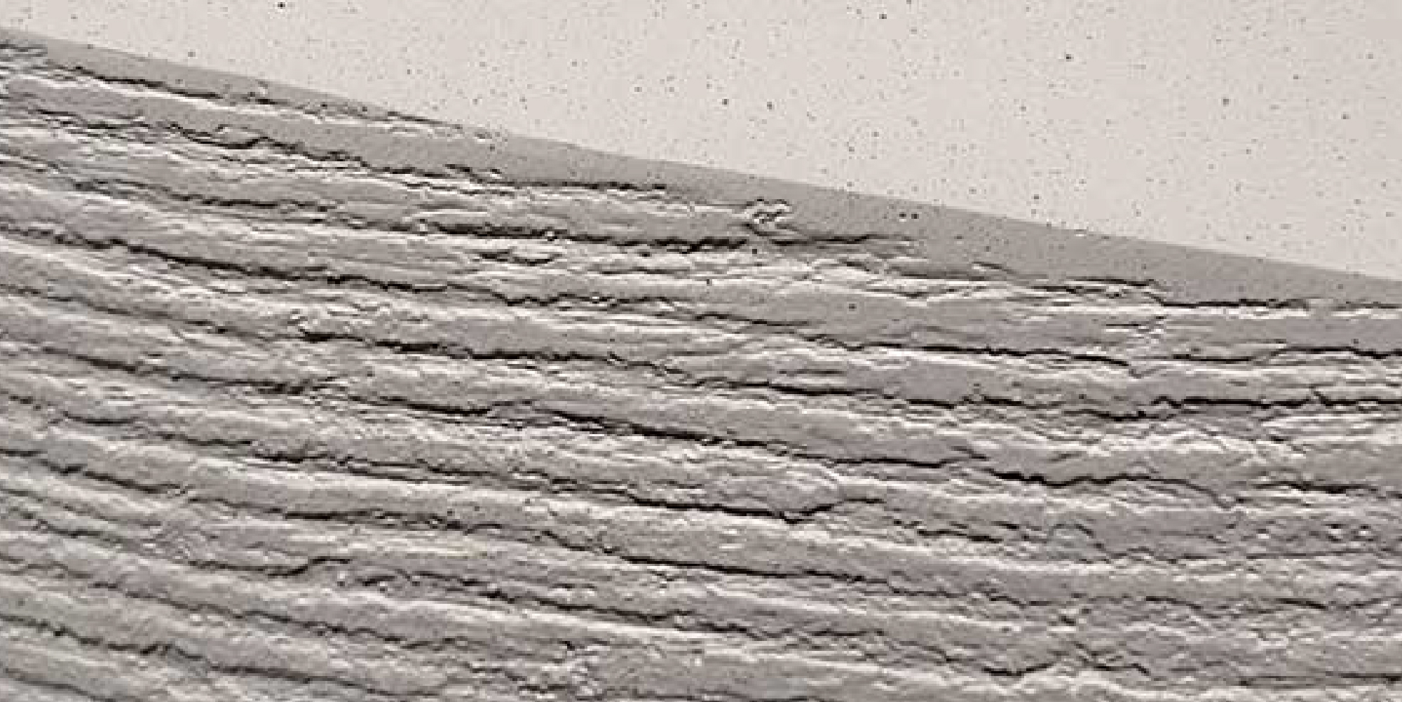 Close-up view of the natural sand textured surface of the Ruvido Organic Sand planter, highlighting its refined organic finish and premium material quality.