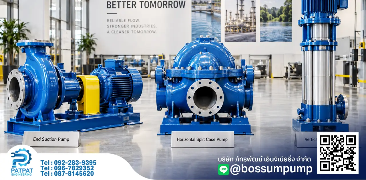 Centrifugal pump มีกี่แบบ ประเภท Centrifugal pump