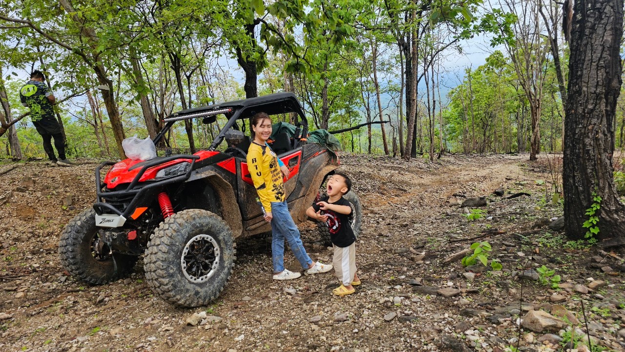 ออกทริปเอทีวี เข้าป่า CFMOTO ขับรถ ATV UTV