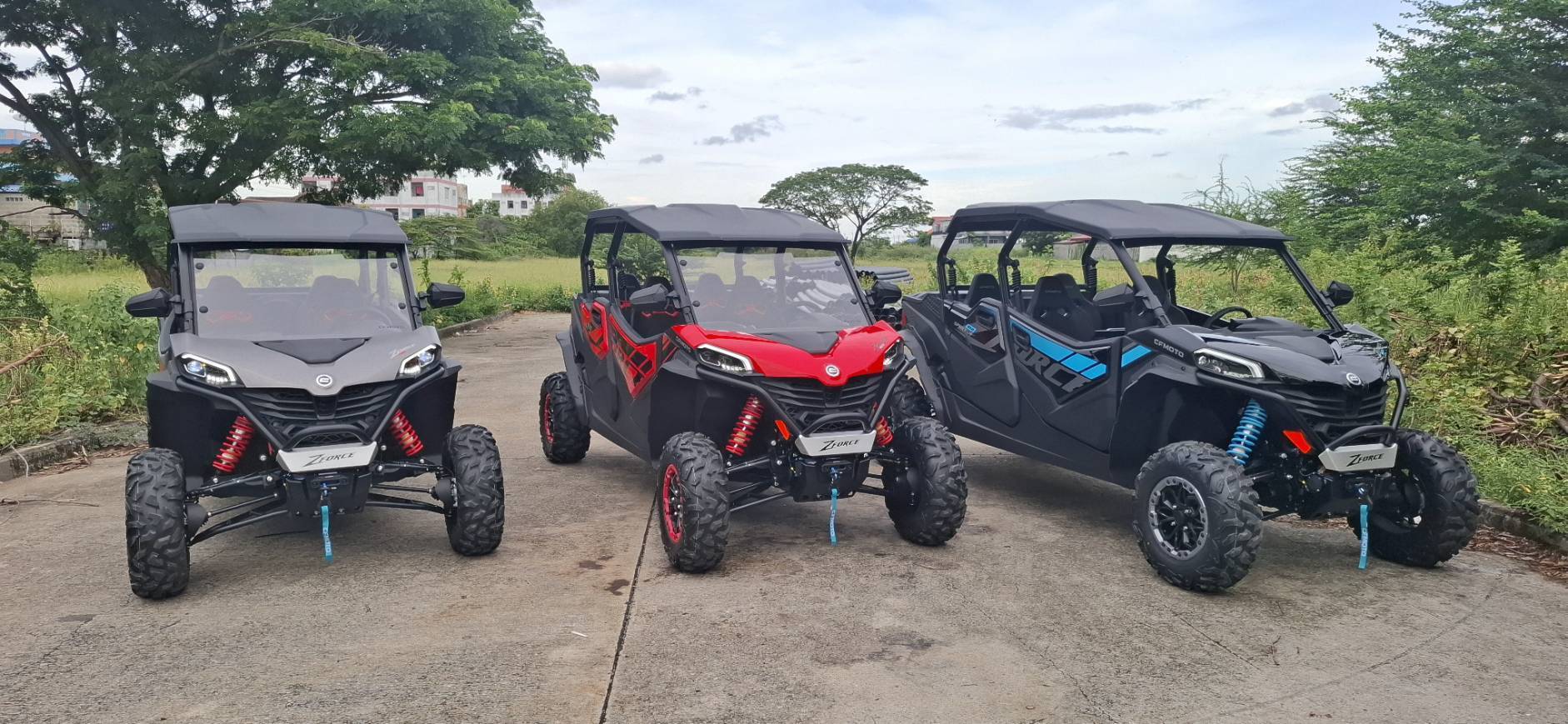 UTV 4ที่นั่ง 4ประตู CFmoto Zforce950 Sport-4